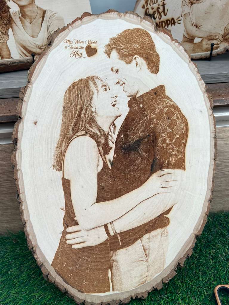 Basswood engraving example 3