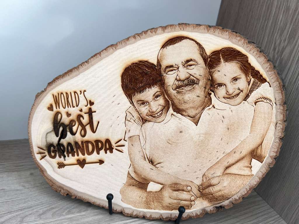 Basswood engraving example 5