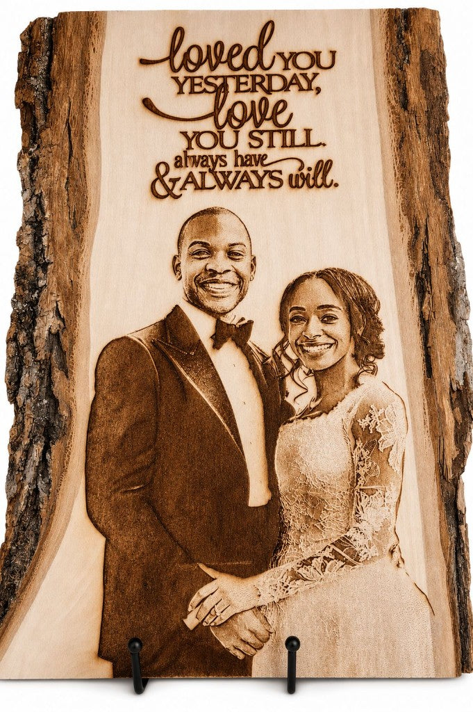Basswood engraving example 6