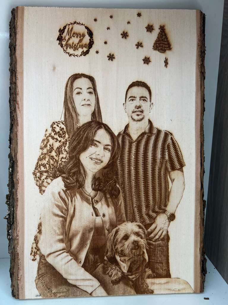 Basswood engraving example 7